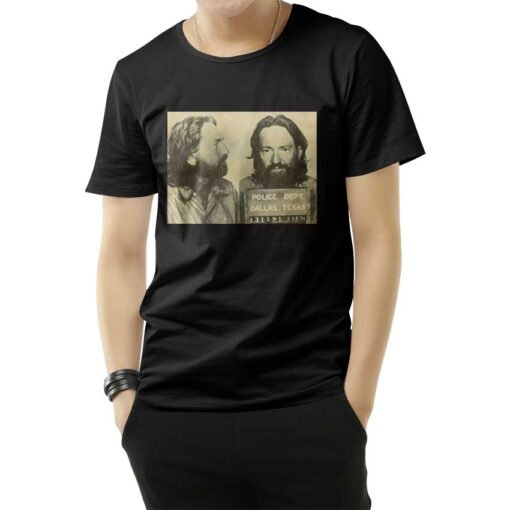 Willie Nelson Mugshot T-Shirt
