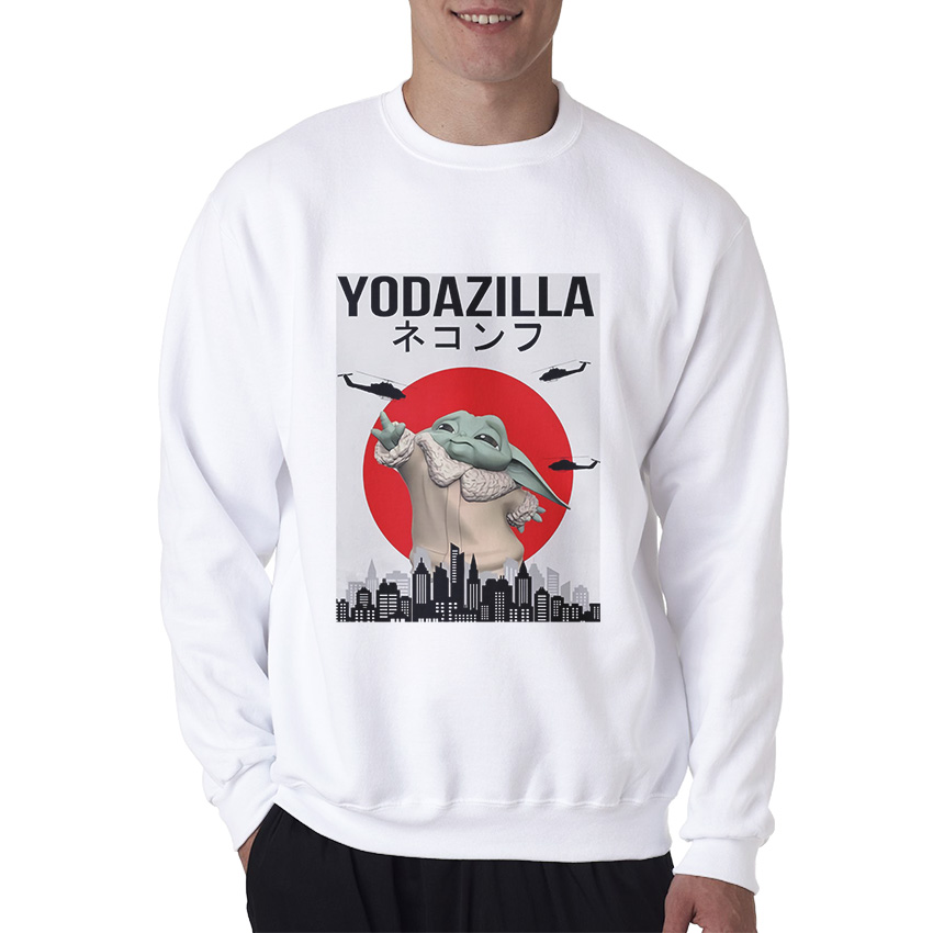 Baby Yoda Yodazilla Sweatshirt