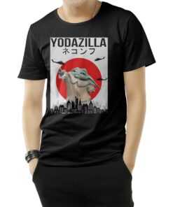 Baby Yoda Yodazilla T-Shirt