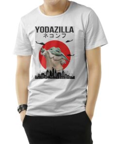 Baby Yoda Yodazilla T-Shirt