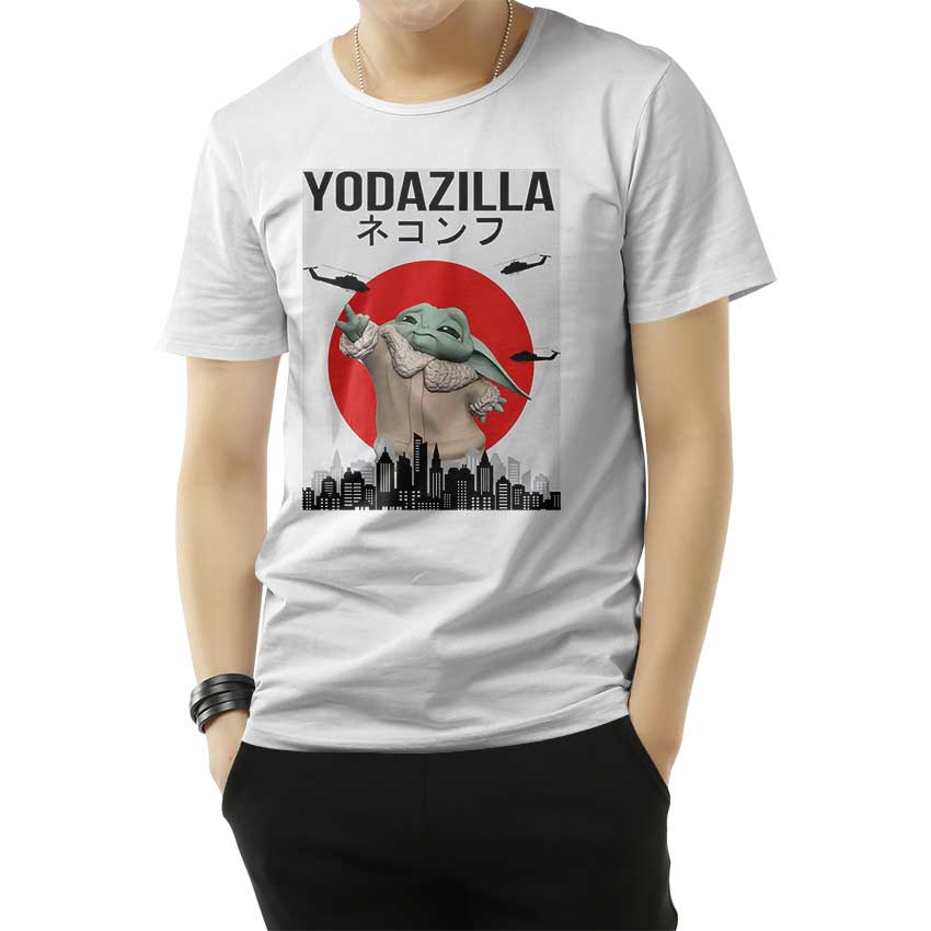Baby Yoda Yodazilla T-Shirt