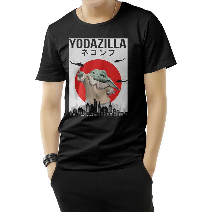 Baby Yoda Yodazilla T-Shirt