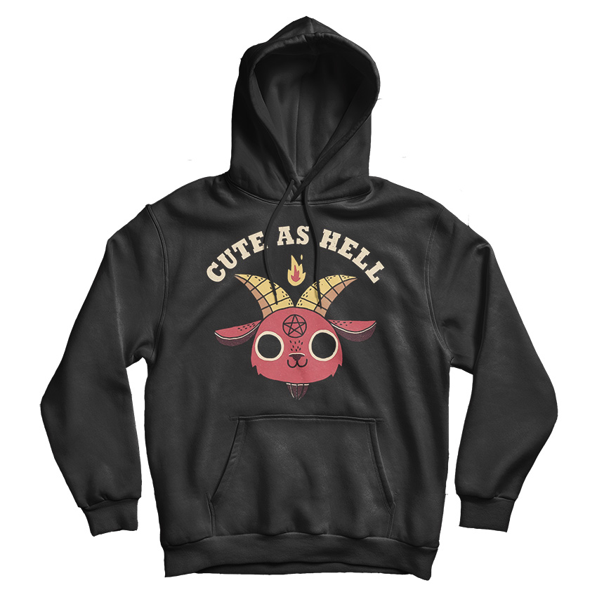 Cute As Hell Hoodie