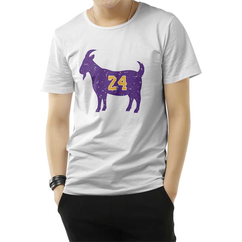 Get Order Goat 24 Vintage Kobe Bryant T-Shirt Cheap For UNISEX