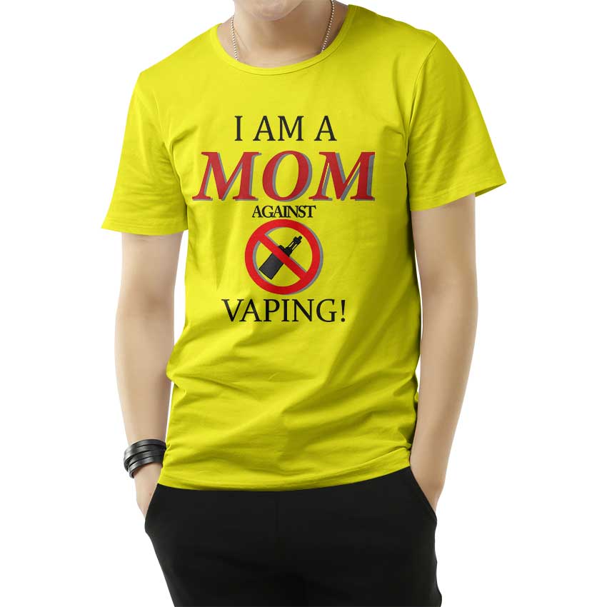 I Am A Mom AgaiI Am A Mom Against Vaping T-Shirtnst Vaping T-Shirt