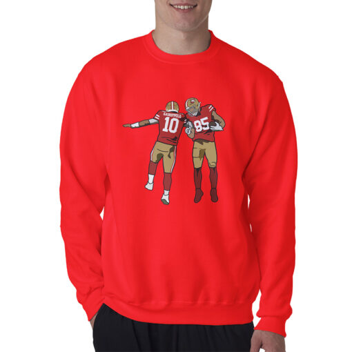 Jimmy Garoppolo x George Kittle San Francisco 49ers Sweatshirt