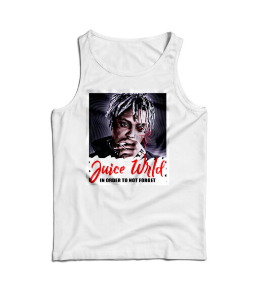 Juice WRLD Rapper Legend Dead Tank Top