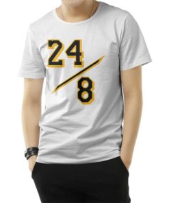 Kobe Bryant 24 / 8 Black Mamba T-Shirt
