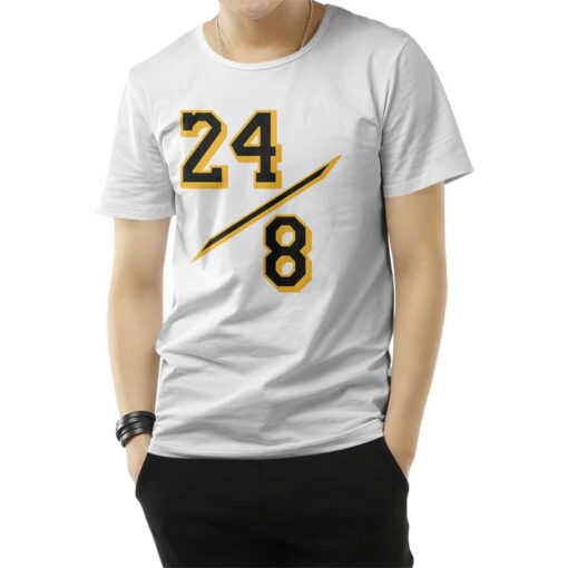 Kobe Bryant 24 / 8 Black Mamba T-Shirt