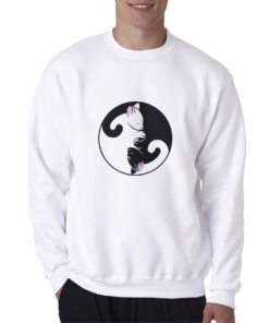 Luna and Artemis Inspired Yin Yang Sailor Cats Sweatshirt