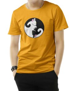 Luna and Artemis Inspired Yin Yang Sailor Cats T-Shirt