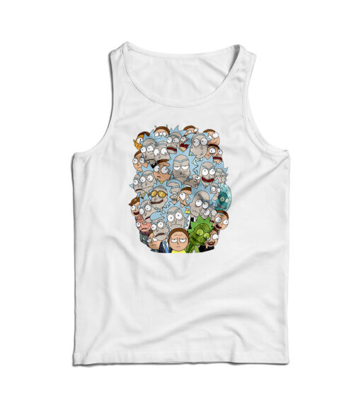 Rick and Morty Outnumbered Tank Top