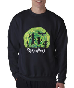 Schwifty Patrol Rick and Morty Sweatshirt
