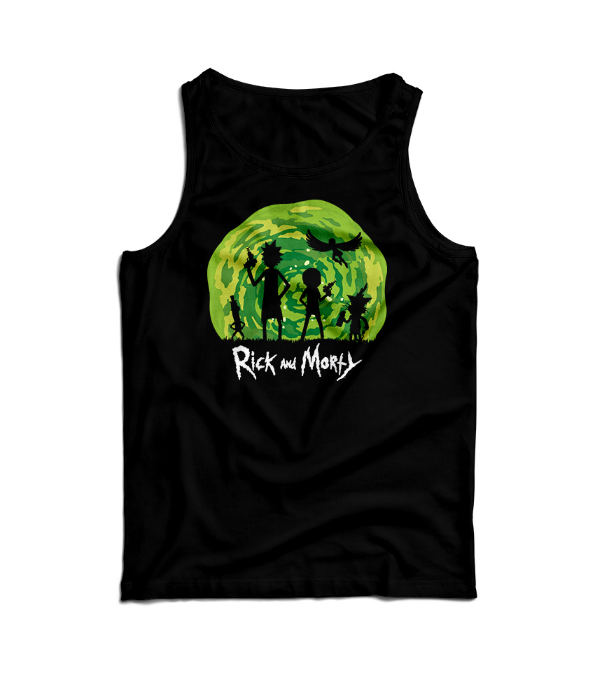 Schwifty Patrol Rick and Morty Tank Top