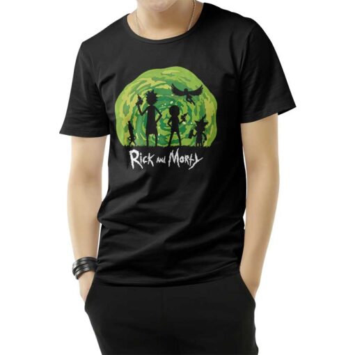 Schwifty Patrol Rick and Morty T-Shirt