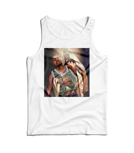 Tupac Shakur And Jesus Tank Top