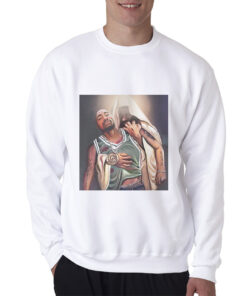 Tupac Shakur And Jesus Sweatshirt