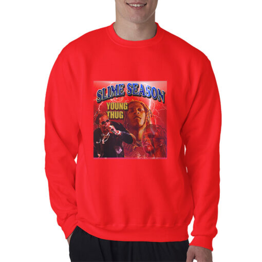 Vintage Slime Season Young Thug Hip Hop Sweatshirt