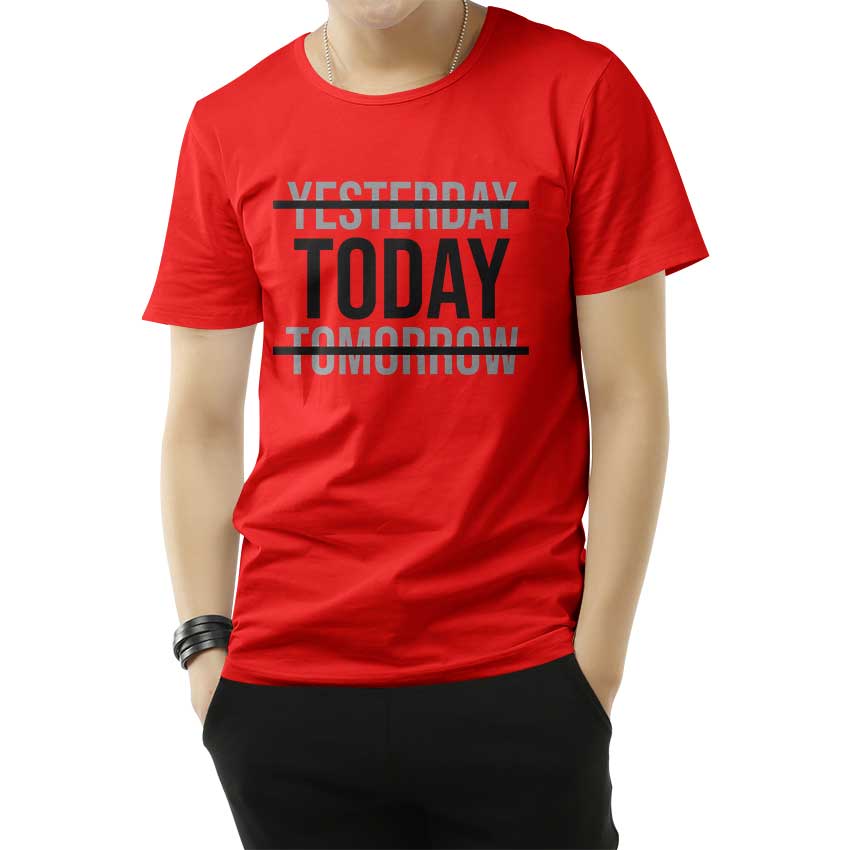 Yesterday Today Tomorrow Motivational Quote T-Shirt