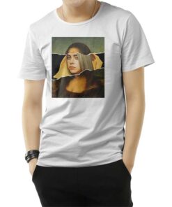 Billie Eilish X Monalisa Parody T-Shirt