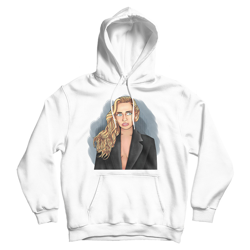 Miley Cyrus In Grammy Hoodie