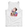 Miley Cyrus Licking Ice Cream Tank Top