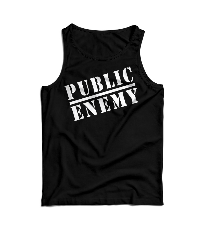 Miley Cyrus Public Enemy Tank Top
