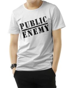 Miley Cyrus Public Enemy T-Shirt