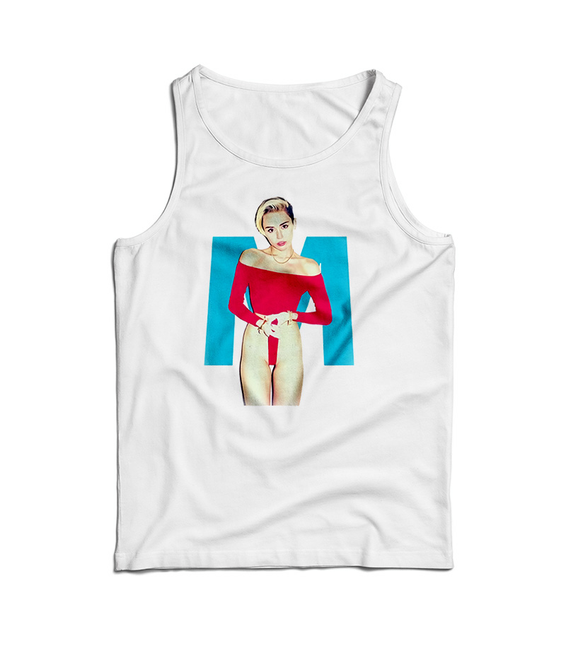Miley Cyrus Sexy Vintage Tank Top