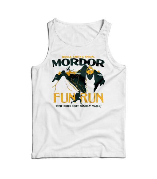 Mordor Fun Run Tank Top