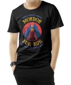 Mordor Fun Run One Does Not Simply Walk T-Shirt