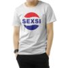 Sexsi Pepsi Logo Parody T-Shirt
