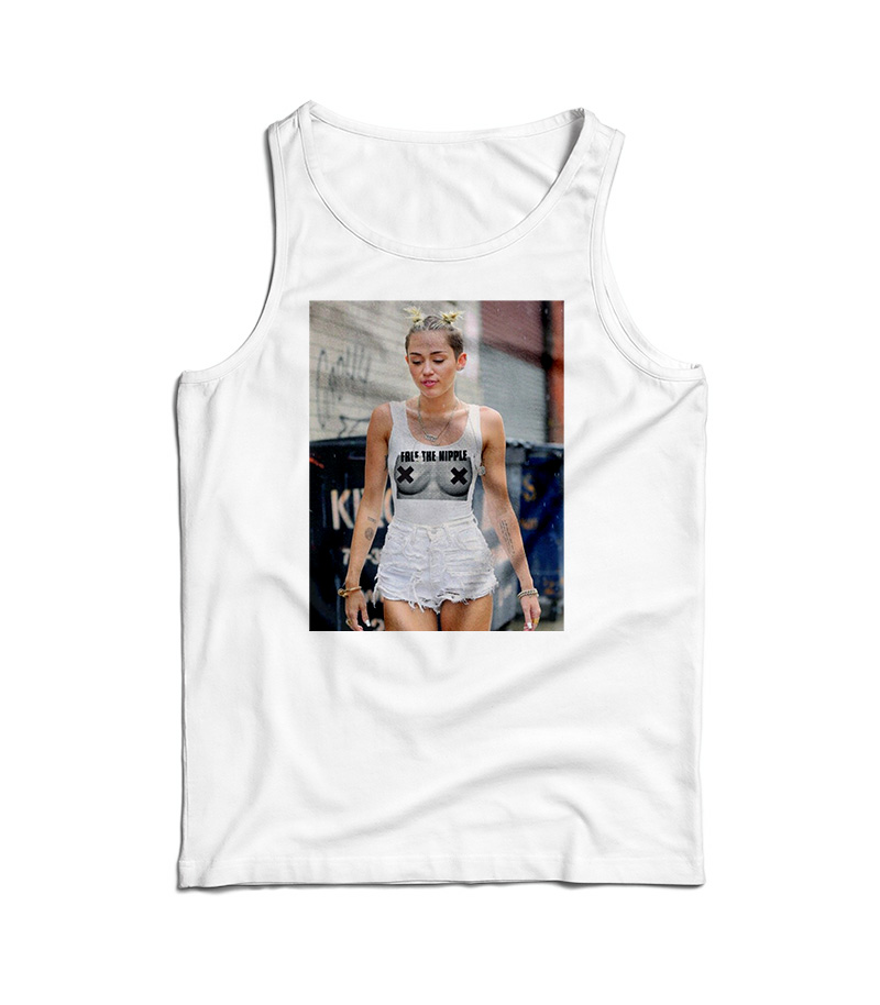 The Nipple Miley Cyrus Tank Top