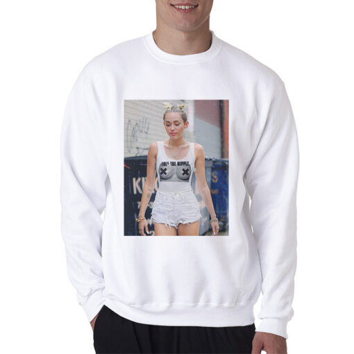 The Nipple Miley Cyrus Sweatshirt