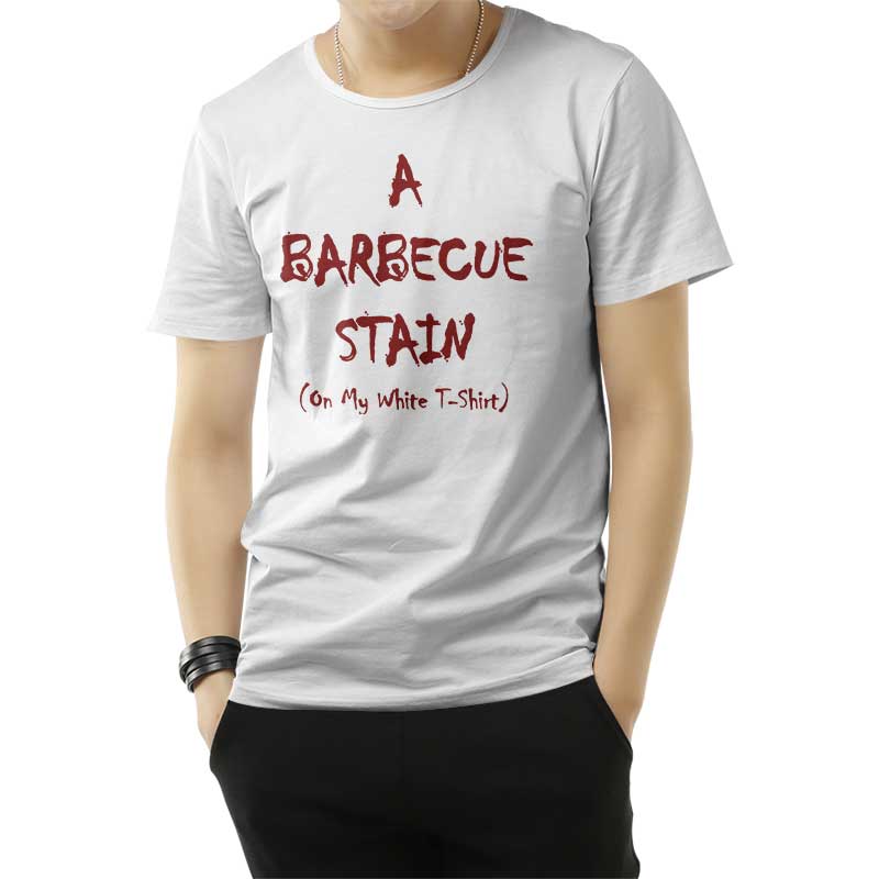 A Barbecue Stain On My White T-Shirt
