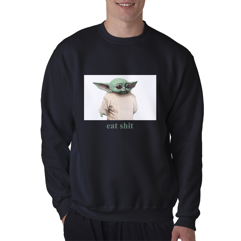 Eat Shit Baby Yoda Chris Evans Knives Out Sweatshirt