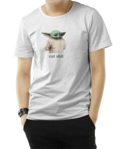 Eat Shit Baby Yoda Chris Evans Knives Out T-Shirt