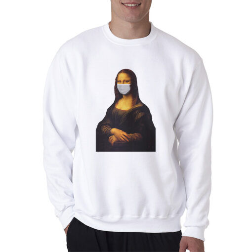 Mona Lisa Corona Virus Sweatshirt