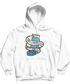 Not Contagious Bad At Breathing Hoodie