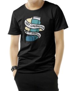 Not Contagious Bad At Breathing T-Shirt