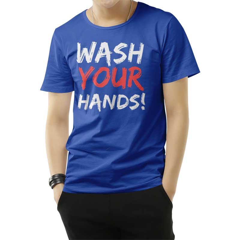 Keylows Wash Your Hands T-Shirt Black main image 1
