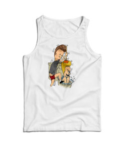 Beavis Butthead Toilet Funny Tank Top