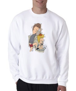 Beavis Butthead Toilet Funny Sweatshirt