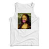 Bubble Gum Mona Lisa Parody Tank Top
