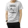 Creepy Speedo Guy Social Distancing Champion T-Shirt