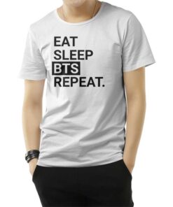 Eat Sleep BTS Repeat T-Shirt