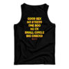 Good Sex No Stress One Boo Tank Top