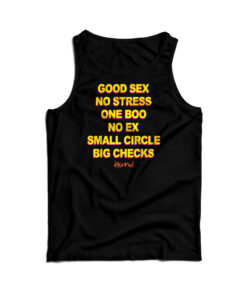 Good Sex No Stress One Boo Tank Top
