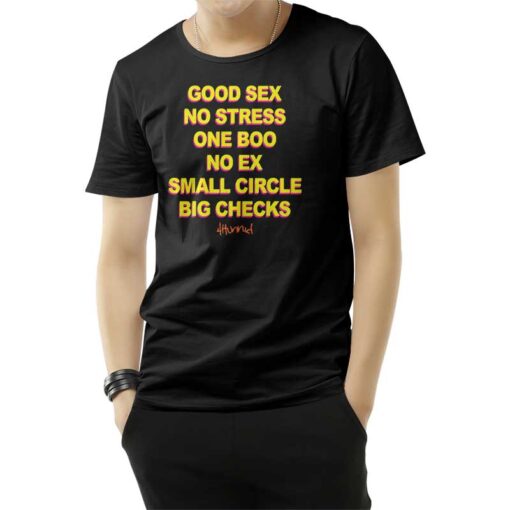 Good Sex No Stress One Boo T-Shirt