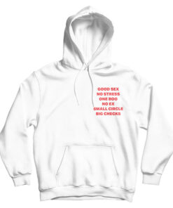 Good Sex No Stress One Boo Pocket Hoodie